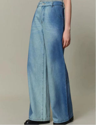 Lose-Fit-Breitbein-Design mit mittlerer, hoher Taille