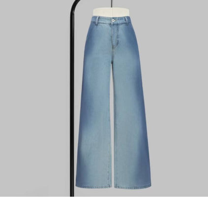 Lose-Fit-Breitbein-Design mit mittlerer, hoher Taille
