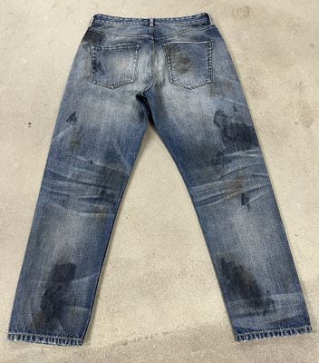 Stylische Vintage-Männer-Heavy Wash Jeans für einen klassischen gestressten Look