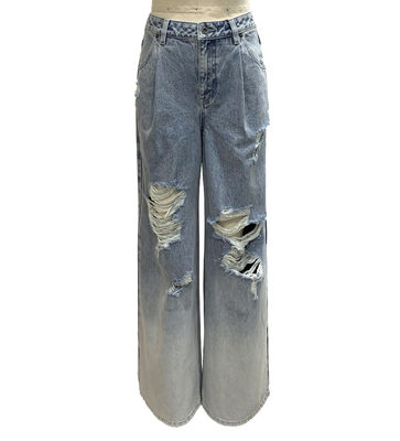 Denim-Boden mit hoher Taille für eine schmeichelhafte und trendige Silhouette