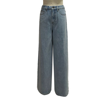 Denim-Jeans mit hoher Taille verbessern die Taille für eine schmeichelhafte Silhouette