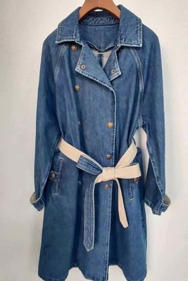 Weiches, empfindliches Stoff Jeans-Kleid für ein komfortables Gefühl