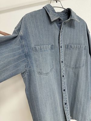 Vintage Jeans mit stilvollen Jacquardmustern